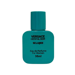 عطر جیبی زنانه اسکلاره مدل Versace Crystal Noir با رایحه گرم، تلخ و شیرین ادویه‌ای و نارگیلی حجم 35ml