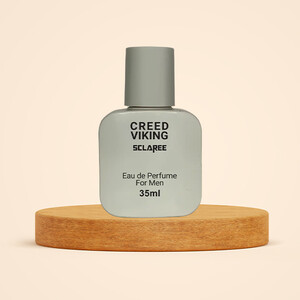 عطر جیبی مردانه اسکلاره مدل Creed Viking با رایحه گرم، تند و چوبی ادویه‌ای حجم 35ml