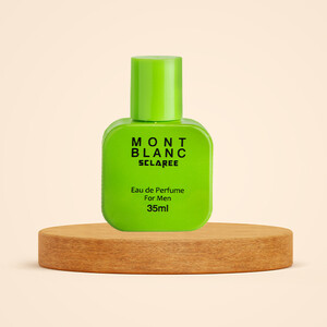 عطر جیبی مردانه اسکلاره مدل Mont Blanc با رایحه خنک، ملایم، معطر و چوبی میوه‌ای حجم 35ml