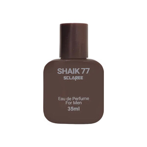 عطر جیبی مردانه اسکلاره مدل Shaik 77 با رایحه گرم، تند، شرقی و ادویه‌ای حجم 35ml