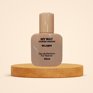 عطر جیبی زنانه اسکلاره مدل MY WAY با رایحه ملایم، شیرین، گلی و وانیلی حجم 35ml