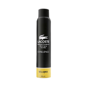 اسپری بدن مردانه اسکلاره مدل Lacoste Challenge با رایحه خنک، تلخ، مرکباتی و اسپرت حجم 200ml