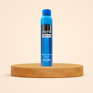 اسپری بدن مردانه اسکلاره مدل Dunhill Desire Blue با رایحه خنک، ملایم، اقیانوسی و مرکباتی حجم 200ml