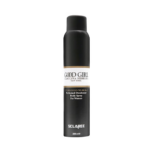 اسپری بدن زنانه اسکلاره مدل Good Girl با رایحه گرم، شیرین، شرقی و کاکائویی حجم 200ml