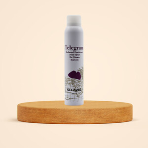 اسپری بدن زنانه اسکلاره مدل Telegram رایحه Euphoria با رایحه گرم، شیرین، شرقی و گلی حجم 200ml
