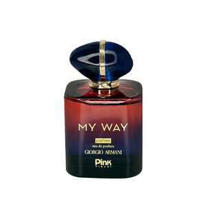 ادوپرفیوم زنانه پینک ویژوآل مدل My Way با رایحه ملایم، شیرین، گلی و وانیلی حجم 100ml