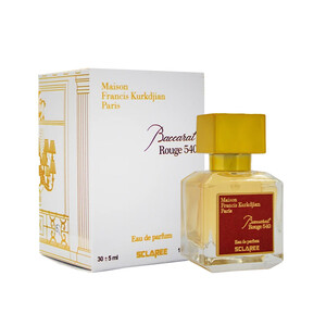 ادوپرفیوم زنانه اسکلاره مدل Baccarat Rouge 540 با رایحه گرم، شیرین، چوبی و کهربایی حجم 30ml