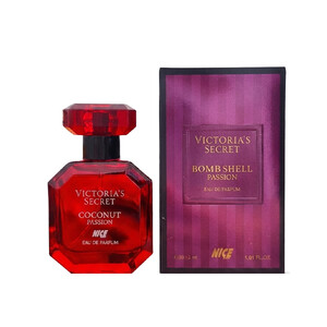 ادوپرفیوم زنانه نایس پاپت مدل Victoria secret Bomb shell passion با رایحه گرم، شیرین، میوه‌ای و گلی