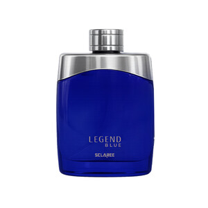 ادو پرفیوم مردانه اسکلاره مدل Mont Blanc Legend Blue با رایحه خنک و تلخ چوبی آروماتیک حجم 100ml