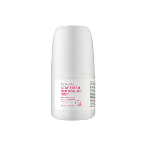 رول ضدتعریق زنانه فارماسی مدل Stay Fresh Soft با ماندگاری ۴۸ ساعته و فرمولاسیون فاقد الکل حجم 50ml