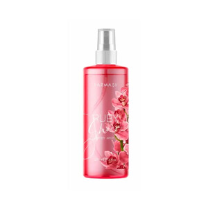 بادی میست زنانه فارماسی مدل Ruby Sheer با رایحه گرم و شیرین گلی و ایجاد حس شادابی حجم 225ml