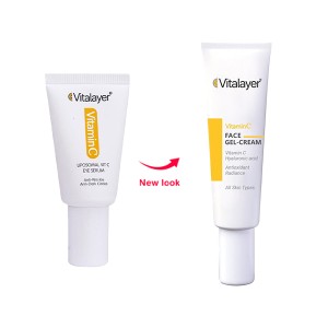 سرم دور چشم ویتامین C روشن‌کننده و کلاژن‌ساز ویتالیر مدل Vitamin C حجم 15 میل