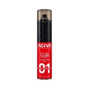اسپری حالت دهنده مو آگیوا مدل Styling Gum با مهار صمغی و ماندگاری نهایی حجم ۴۰۰ میل
