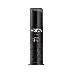 واکس موی پمپی آگیوا مدل Matte Paste Style با جلوه مات و درجه نگه‌دارندگی بالا حجم 100ml