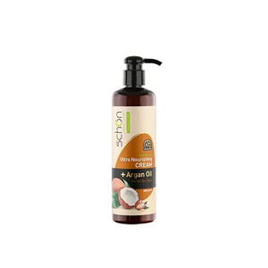 کرم مرطوب‌کننده و مغذی عمیق پمپی شون حاوی روغن نارگیل و روغن آرگان حجم 300ml