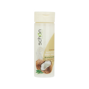 شامپو بدن کرمی شون مدل Coconut & Milk حاوی عصاره نارگیل و پروتئین شیر حجم 300ml