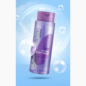 شامپو بدن آرامش‌بخش و تسکین‌دهنده شون مدل Lavender حاوی عصاره اسطوخودوس مناسب انواع پوست حجم 420ml