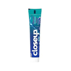خمیر دندان ژله‌ای و خوشبوکننده کلوزآپ مدل Icy Cool حاوی دهان‌شویه زینک و طعم نعنای خنک حجم 50ml