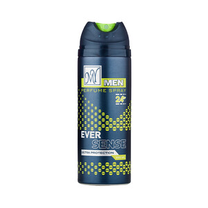 اسپری خوشبوکننده بدن مردانه مای مدل Ever Sense با ماندگاری ۲۴ ساعته و رایحه خنک و چوبی حجم 200ml