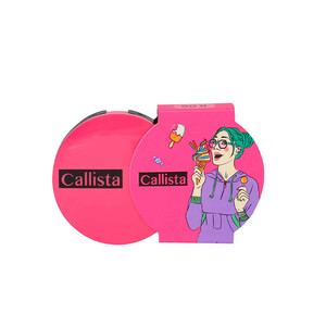 رژ گونه تک‌رنگ و مخملی کالیستا مدل Color And Art با بافت پودری ابریشمی و ماندگار وزن ۸ گرم