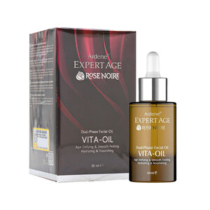 روغن دوفاز آبرسان، مغذی و ضد چروک آردن اکسپرتیج مدل Vita-Oil جوانساز و درخشان‌کننده پوست حجم ۳۰ میل
