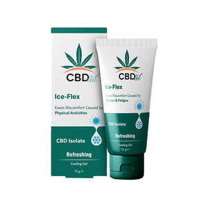 ژل خنک‌کننده، تسکین‌بخش و ضد خستگی عضلات سیبیدیول مدل CBDol با اثر تسکین فوری وزن ۷۵ گرم