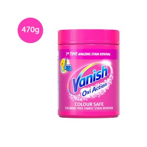 پودر لکه بر لباس رنگی ونیش مدل Oxi Advance وزن 470 گرم