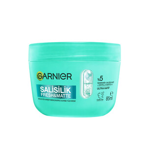 ژل کرم آبرسان و مات‌کننده گارنیر مدل Salicylic Fresh & Matte حجم ۸۵ میل