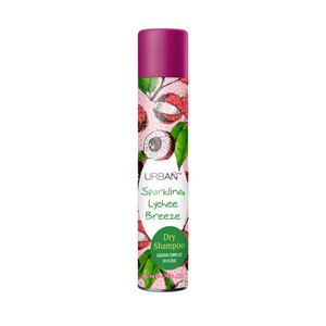 شامپو خشک اربن کر مدل Sparkling Lychee Breeze فرمول شفاف با فیلتر UV حجم ۲۰۰ میل
