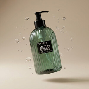مایع دستشویی مرطوب‌کننده و معطر هندولوژی مدل Martini با رایحه خنک و باطراوت آروماتیک گیاهی وزن ۴۸۰ گرم