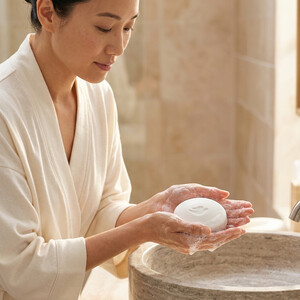 صابون داو مدل Exfoliate Away 4% لایه‌بردار و نرم‌کننده مناسب انواع پوست وزن ۱۲۵ گرم