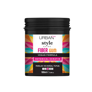 کرم مو اربن کر مدل FIBER GUM با کراتین گیاهی و قدرت نگهداری انعطاف‌پذیر حجم ۱۰۰ میل