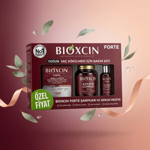 پک ضدریزش بیوکسین FORTE با فرمول گیاهی BioComplex B11 مناسب همه انواع مو