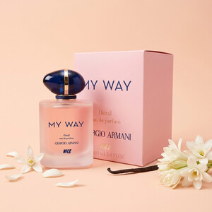 ادوپرفیوم زنانه نایس پاپت مدل Giorgio Armani My Way با رایحه گلی مرکباتی سبک و خنک