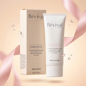 Revival Hyalusense hydrating gel cream با نیاسینامید و پروویتامین B5 برای پوست حساس