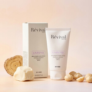 Revival LUMISENSE hand cream ضد لک و روشن‌کننده برای دست‌های خشک