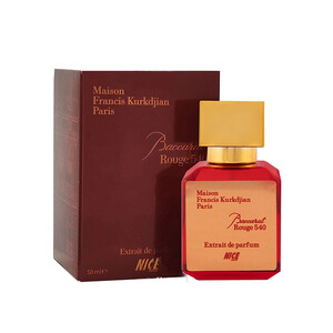 عطر جیبی یونیسکس نایس پاپت مدل Baccarat Rouge 540 با رایحه گرم و تند چوبی میوه‌ای حجم ۳۰ میل