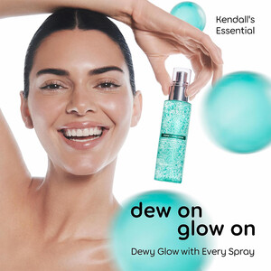 Anua dewy glow spray با PDRN و هیالورونیک اسید، قابل استفاده روی میکاپ