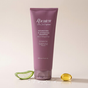 شامپو راکوتن RACUTEN مدل NOURISHING & HYDRATING ضد وز و موخوره مناسب مصرف روزانه