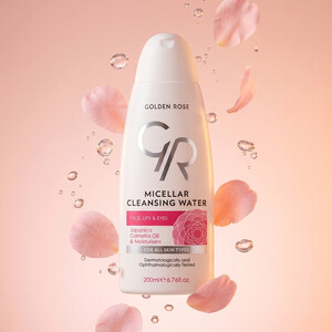 میسلار واتر گلدن رز مدل CLEANSING WATER پاک‌کننده صورت، چشم و لب مناسب انواع پوست