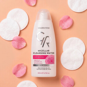 میسلار واتر گلدن رز CLEANSING WATER بدون نیاز به آبکشی برای انواع پوست