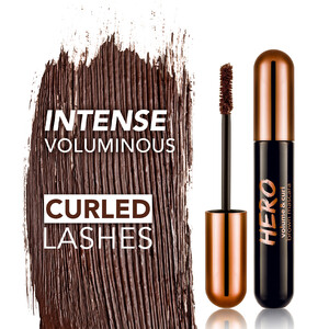 خرید ریمل قهوه ای فلورمار مدل Hero Volume & Curl، نمایی دیگر