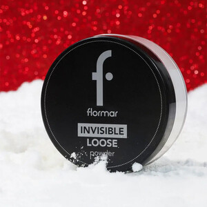 پودر فیکس برای پوست چرب فلورمار مدل INVISIBLE LOOSE SILVER SAND
