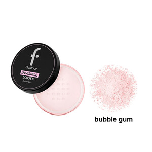 پودر فیکس کنترل چربی فلورمار مدل Invisible Loose Bubble Gum