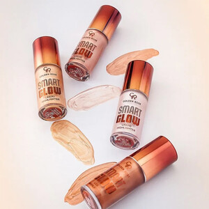 Golden Rose liquid highlighter مدل SMART GLOW با درخشش شبنمی