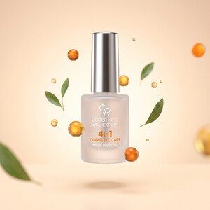 محلول ضد شکنندگی ناخن گلدن رز مدل 4IN1 COMPLETE CARE