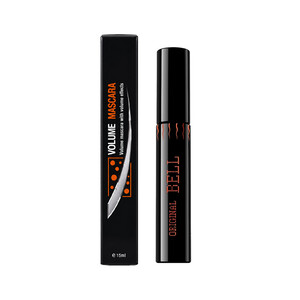 ریمل مشکی بل مدل VOLUME MASCARA با برس ژله‌ای انعطاف‌پذیر حجم ۱۵ میل