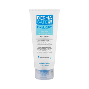 لوسیون مرطوب کننده بسیار خشک درماسیف مدل ECZO-DERMA با ۱۰٪ اوره مناسب صورت و بدن حجم ۲۰۰ میل