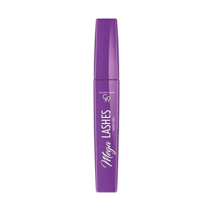 ریمل حجم دهنده و بلند کننده گلدن رز مدل MEGA LASHES با برس لاستیکی دو مرحله‌ای حجم ۱۲ میل