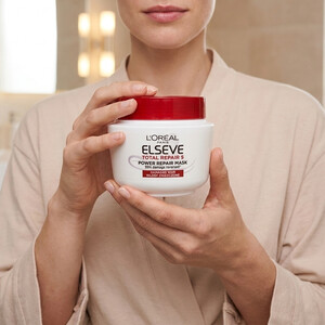 ماسک مو موخوره لورآل مدل ELSEVE TOTAL REPAIR 5 با سرامید و پرو کراتین